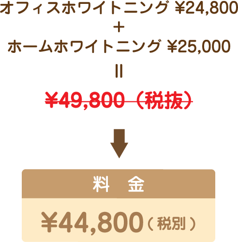 単独で行う場合の料金