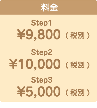 単独で行う場合の料金